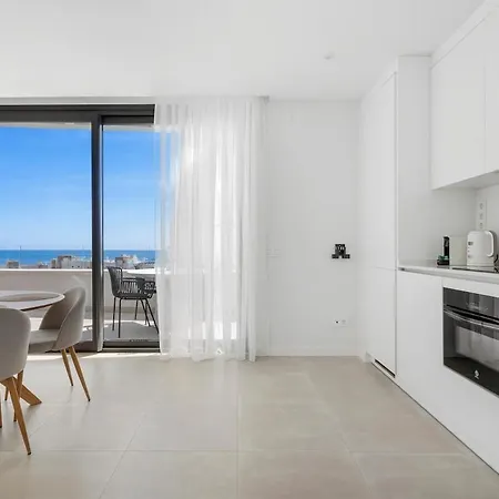 Higueron Sea View Penthouse 2br Appartement *